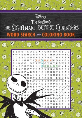 Disney Tim Burton's the Nightmare Before Christmas Word Search and Coloring Book by Editors of Thunder Bay Press