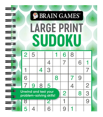 Brain Games - Large Print Sudoku (Swirls) by Publications International Ltd