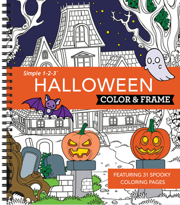 Color & Frame - Halloween (Coloring Book) by New Seasons