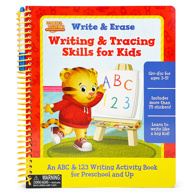 Daniel Tiger Writing & Tracing Skills for Kids by Wing, Scarlett