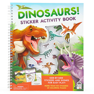 Dinosaurs! Sticker Activity Book by Cottage Door Press