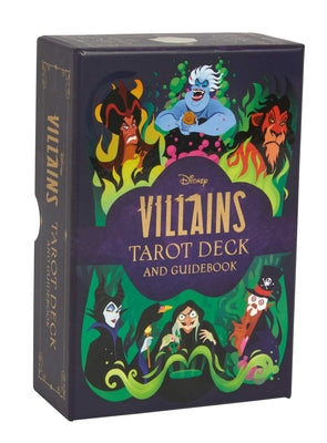 Disney Villains Tarot Deck and Guidebook Movie Tarot Deck Pop Culture Tarot by Siegel, Minerva
