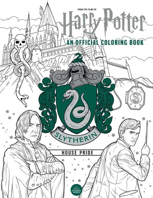 Harry Potter: Slytherin House Pride: The Official Coloring Book: (Gifts Books for Harry Potter Fans, Adult Coloring Books) by Insight Editions