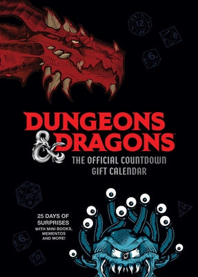 Dungeons & Dragons: The Official Countdown Gift Calendar: 25 Days of Mini Books, Mementos, and More! by Insight Editions