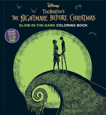 Disney: Tim Burton's the Nightmare Before Christmas Glow-In-The-Dark Coloring Book by Editors of Thunder Bay Press