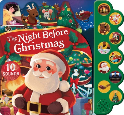 The Night Before Christmas 10-Button Sound Book by Moore, Clement C.