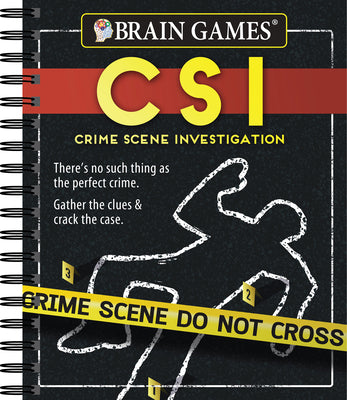 Brain Games - Crime Scene Investigation (Csi) Puzzles by Publications International Ltd