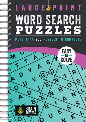 Large Print Word Search Puzzles: Over 200 Puzzles to Complete by Parragon Books