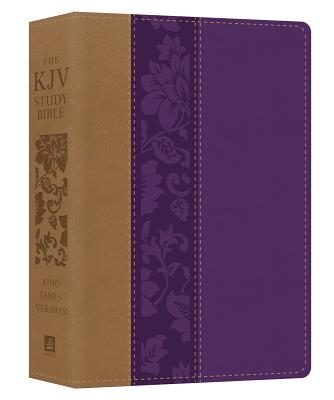 The KJV Study Bible - Large Print [violet Floret] by Hudson, Christopher D.