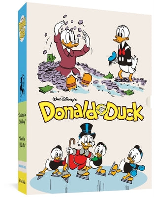 Walt Disney's Donald Duck Gift Box Set Christmas in Duckburg & Under the Polar Ice: Vols. 21 & 23 by Barks, Carl