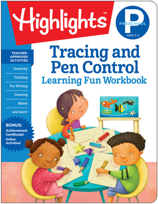 Preschool Tracing and Pen Control by Highlights Learning