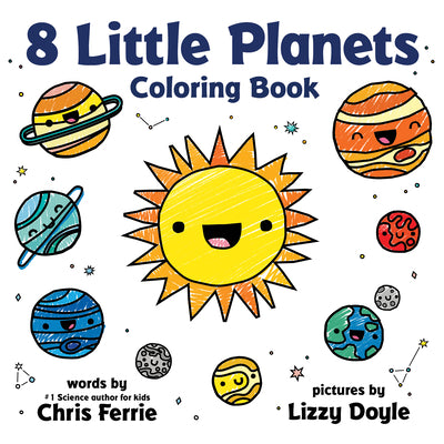 8 Little Planets Coloring Book by Ferrie, Chris