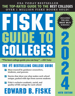 Fiske Guide to Colleges 2024 by Fiske, Edward
