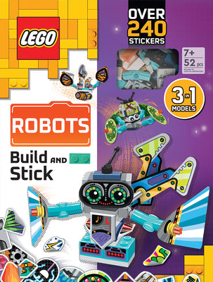 Lego(r) Books. Build and Stick: Robots by Ameet Sp Z O O