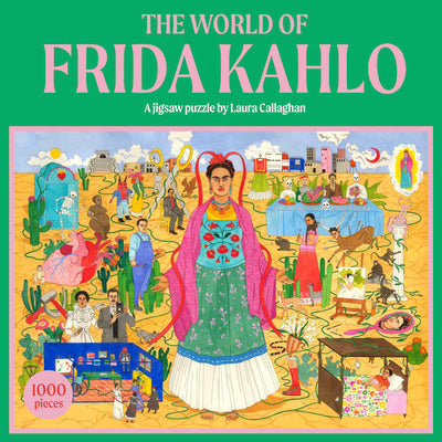 The World of Frida Kahlo 1000 Piece Puzzle: A Jigsaw Puzzle by Black, Holly