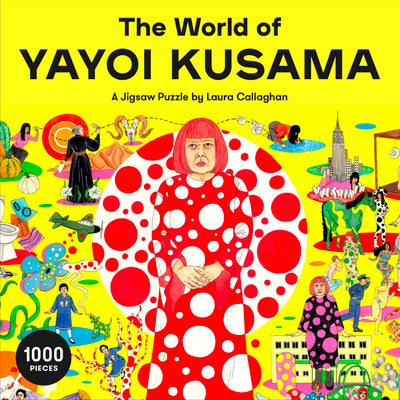 The World of Yayoi Kusama 1000 Piece Puzzle: A Jigsaw Puzzle by Callaghan, Laura