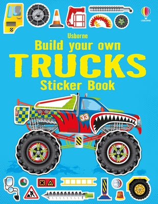 Build Your Own Trucks Sticker Book by Tudhope, Simon