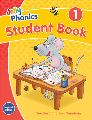 Jolly Phonics Student Book 1: In Print Letters (American English Edition) by Wernham, Sara