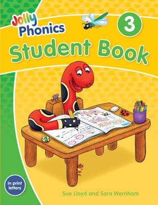 Jolly Phonics Student Book 3: In Print Letters (American English Edition) by Wernham