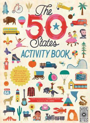 The 50 States: Activity Book: Maps of the 50 States of the Usavolume 2 by Balkan, Gabrielle