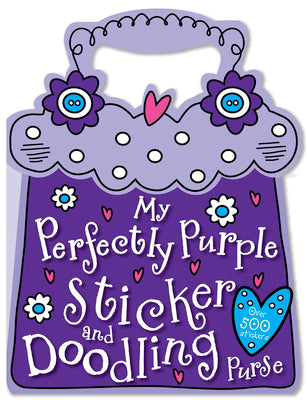 My Perfectly Purple Sticker and Doodling Purse by Make Believe Ideas