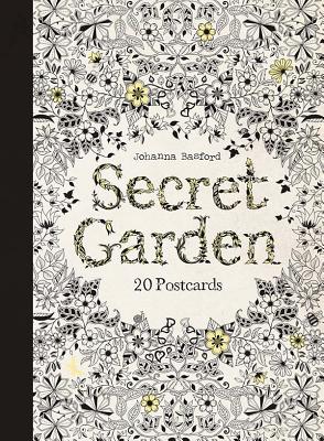 Secret Garden: 20 Postcards by Basford, Johanna