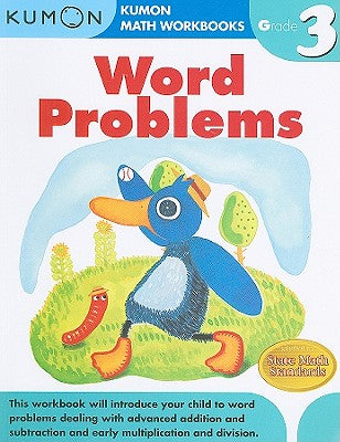 Word Problems, Grade 3 by Kumon Publishing