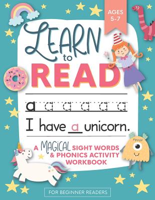 Learn to Read: A Magical Sight Words and Phonics Activity Workbook for Beginning Readers Ages 5-7: Reading Made Easy - Preschool, Kin by Press, Modern Kid