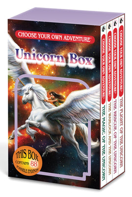Choose Your Own Adventure 4-Book Boxed Set Unicorn Box (the Magic of the Unicorn, the Warlock and the Unicorn, the Rescue of the Unicorn, the Flight o by Lerme Goodman, Deborah