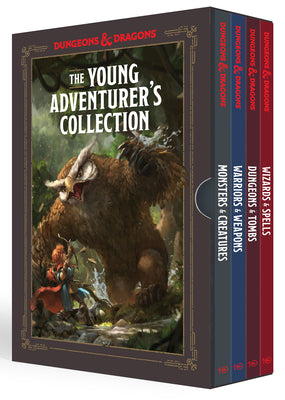 The Young Adventurer's Collection [Dungeons & Dragons 4-Book Boxed Set]: Monsters & Creatures, Warriors & Weapons, Dungeons & Tombs, and Wizards & Spe by Zub, Jim