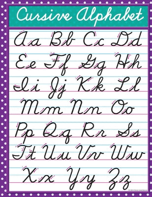 Cursive Alphabet: Cursive Handwriting Workbook for Kids and teen: Beginning Cursive helps children learn the basics of cursive writing i by Stewart, Mike