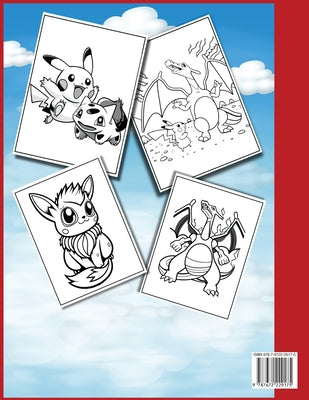 Pokémon Coloring Book: Amazing Fun Coloring Adventures for Kids, Draw Deluxe Edition by Ardc Publishing