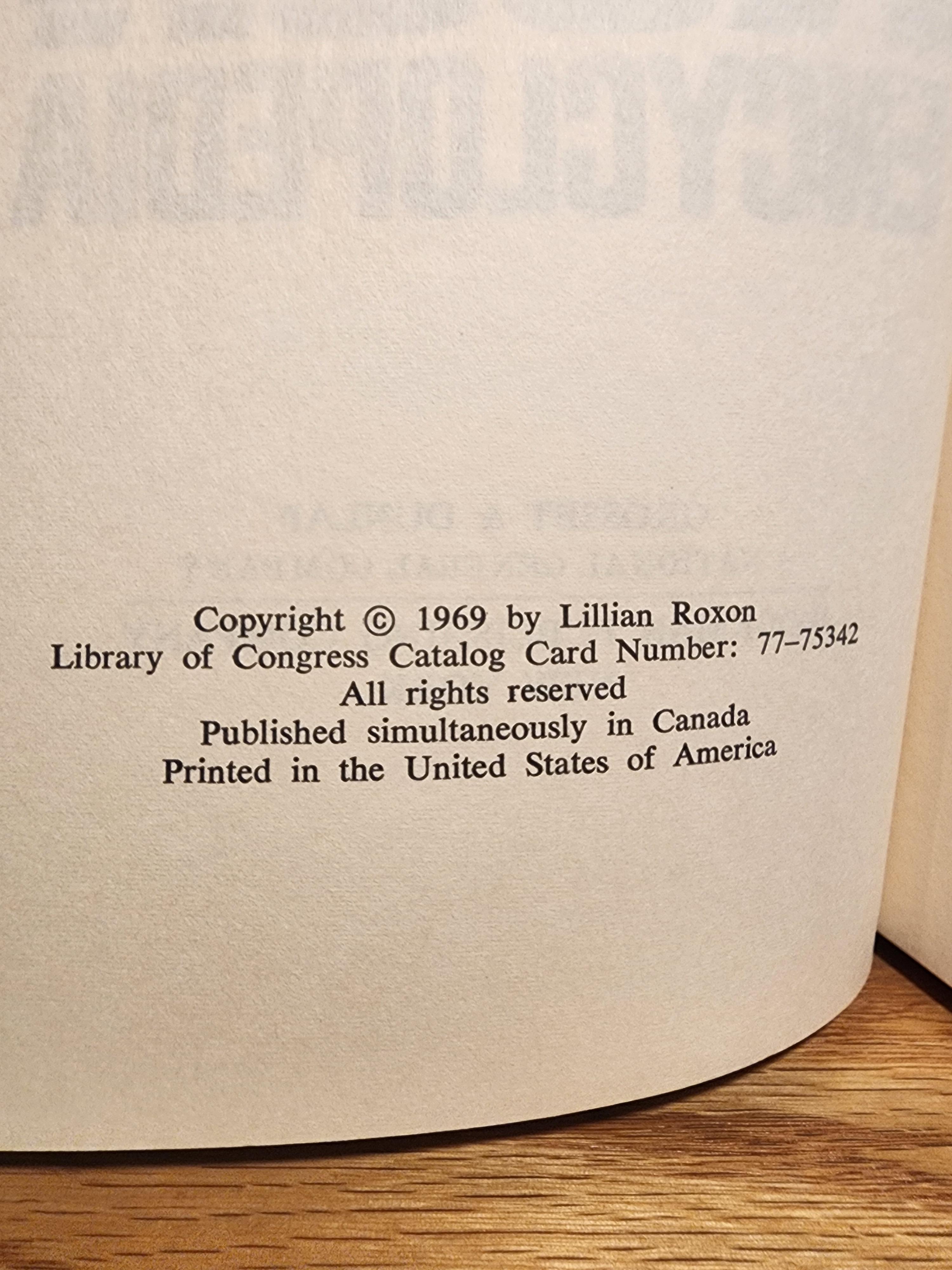 Rock Encyclopedia by Lillian Roxon - 1969 Hardcover - NO DJ, Hardcover