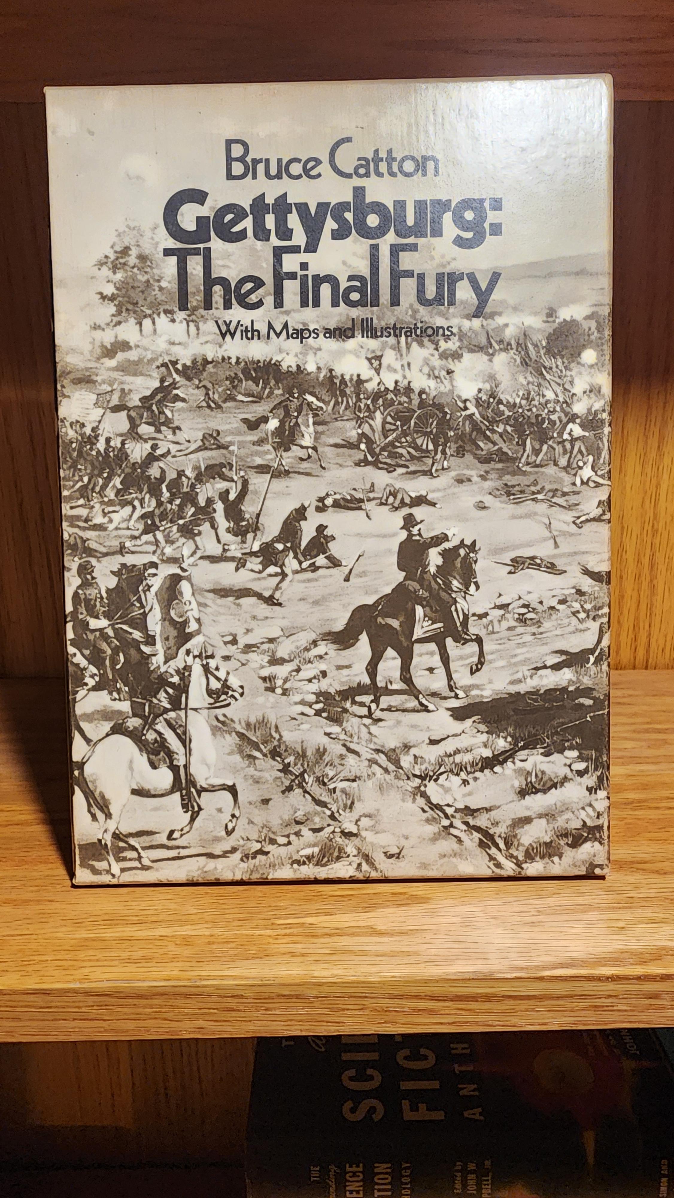 Gettysburg; the Final Fury With Maps and Illustrations HARDCOVER CIVIL WAR BOOK