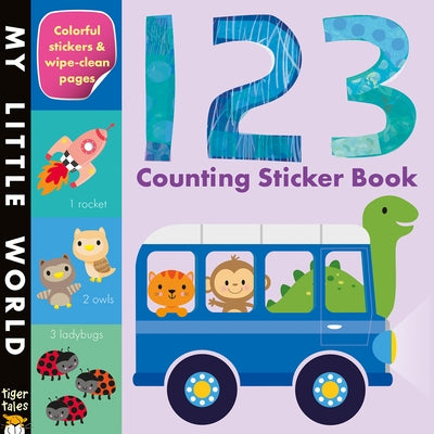 123 Counting Sticker Book by Tiger Tales