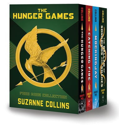 Hunger Games 4-Book Hardcover Box Set (the Hunger Games, Catching Fire, Mockingjay, the Ballad of Songbirds and Snakes) by Collins, Suzanne