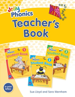 Jolly Phonics Teacher's Book: In Print Letters (American English Edition) by Wernham, Sara