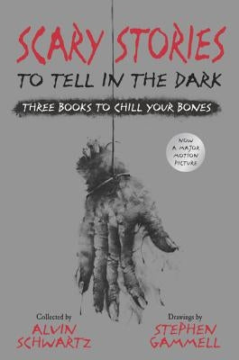 Scary Stories to Tell in the Dark: Three Books to Chill Your Bones: All 3 Scary Stories Books with the Original Art! by Schwartz, Alvin