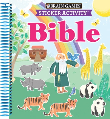 Brain Games - Sticker Activity: Bible (for Kids Ages 3-6) by Publications International Ltd