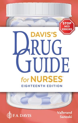 Davis's Drug Guide for Nurses by Vallerand, April Hazard