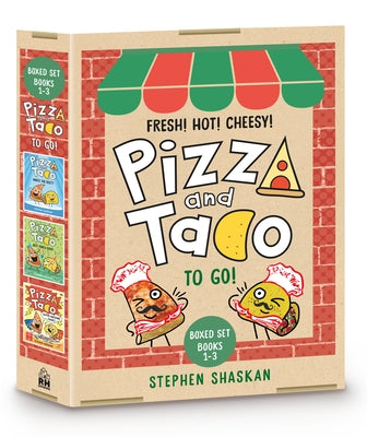 Pizza and Taco to Go! 3-Book Boxed Set: Pizza and Taco: Who's the Best?; Pizza and Taco: Best Paryt Ever!; Pizza and Taco Super-Awesome Comic! by Shaskan, Stephen