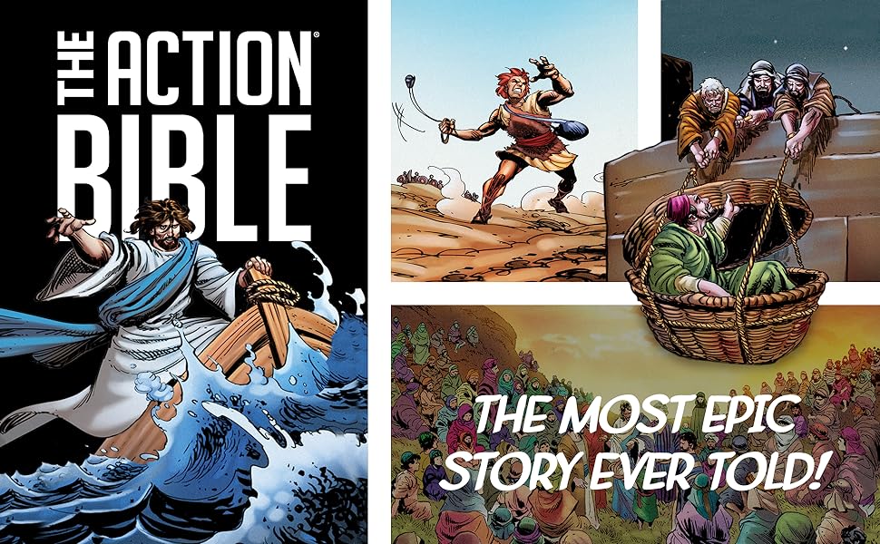 The Action Bible: God's Redemptive Story -- Sergio Cariello, Bible