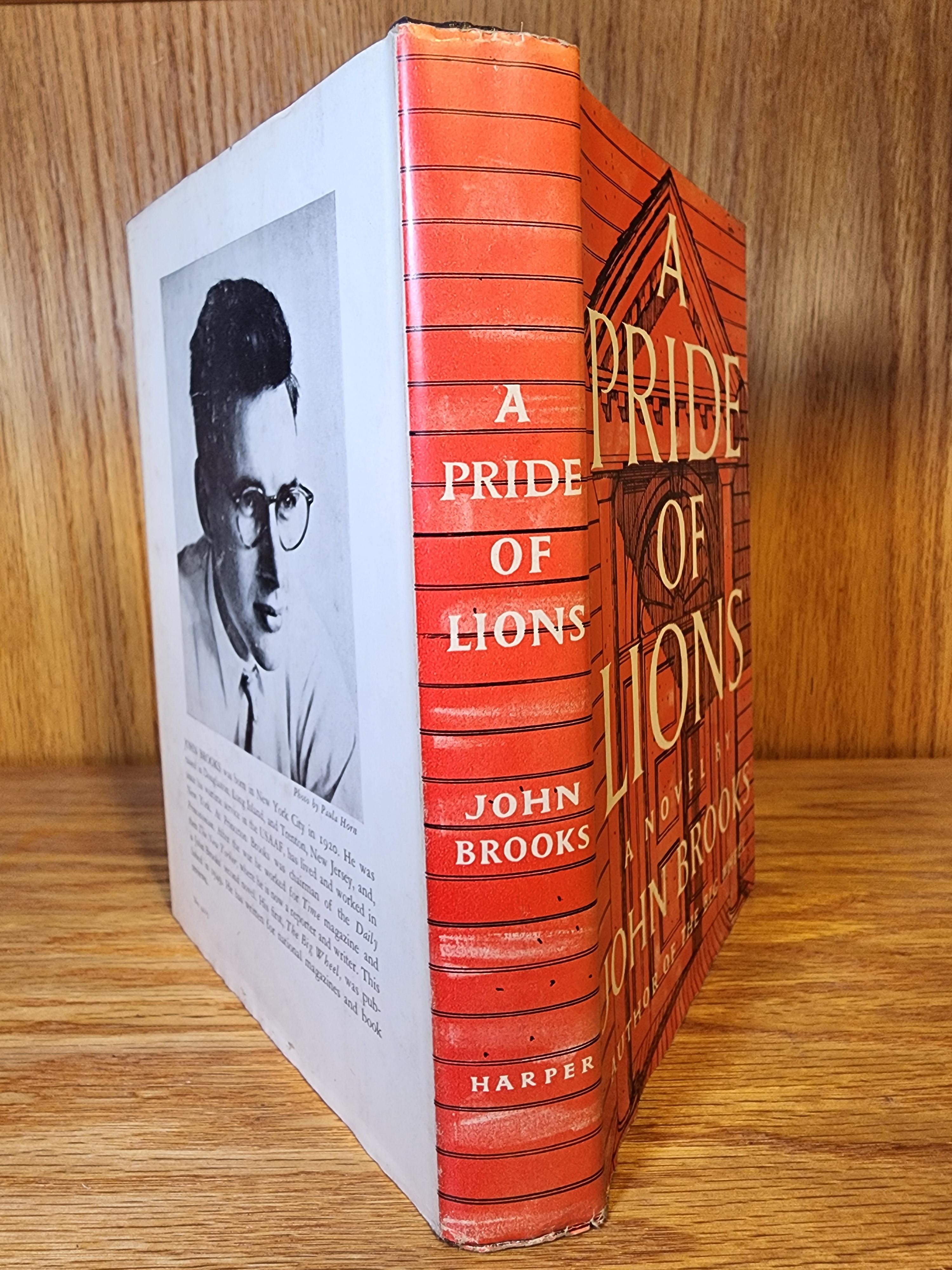 A Pride of Lions  John Nixon Brooks, Hardcover